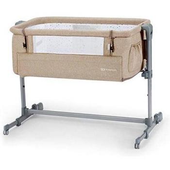 KinderkraftCuna Colecho 2 en 1 NESTE UP, Ajustable, Plegable, Accesorios, Beige