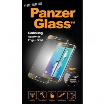 PanzerGlas Display-Schutz Premium Samsung S6+ Edge gold
