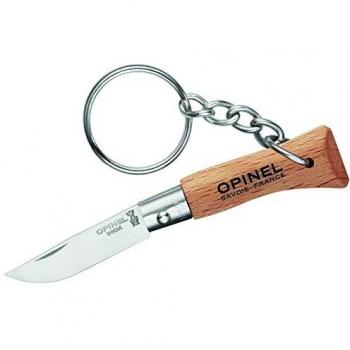 Opinel 000065 O000065 Key Chain, Beech, 3.5 cm