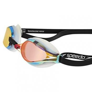Speedo Fastskin Speedsocket 2 Gafas de Natación, Unisex Adulto, Blanco/Mirror, Talla Única