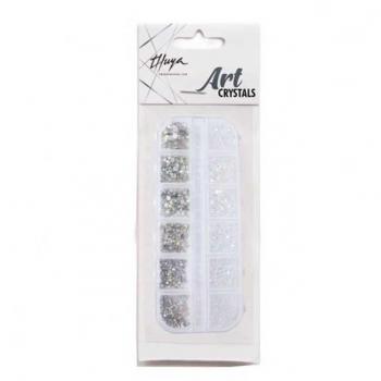 Brillantes para decoración Art Crystals - Mix A de Thuya, brillo perla para decoración de uñas Nail Art