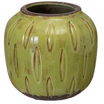 Macetero Cerámica Pistacho 19.5 x 19.5 x 18.5 cm