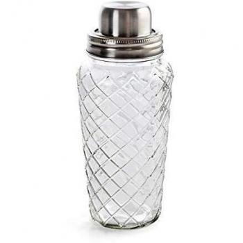 Quid Habitat - Coctelera Relieve Vidrio 0,5L