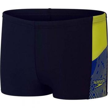 Bañador de natación Speedo Dive Aquashort niño navy/limón