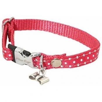 Collar para perro Alter Ego XS de lunares Rosa 10-17/27 cm