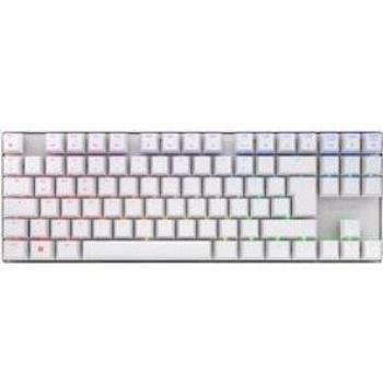 Teclado Gaming Cherry MX 8.2 TKL Wireless RGB Blanco QWERTZ con interruptores MX Red