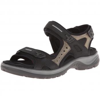 ECCO Women's Yucatan Outdoor Walking Sandals - Black - Size: 5 - 5.5 UK (38 EU)