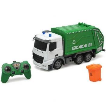 Camión de Basura Radio Control 1:24 BB Kids, dimensiones 47 x 23 cm