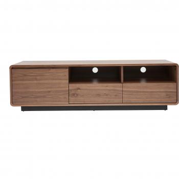 Miliboo Mueble TV Vintage con Acabado de Nogal 160 cm JAKO