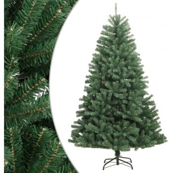 vidaXL Artificial Hinged Christmas Tree with Stand Green 150 cm