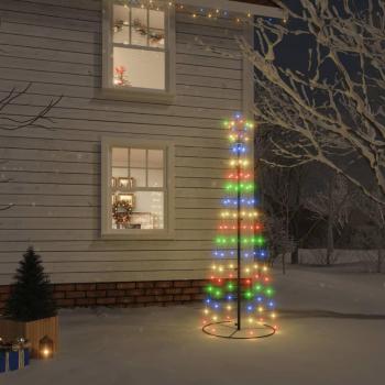 6FT Multicolour LED Christmas Cone Tree