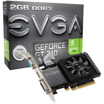 EVGA GT 710 1 GB DDR3 64Bit 2 GB