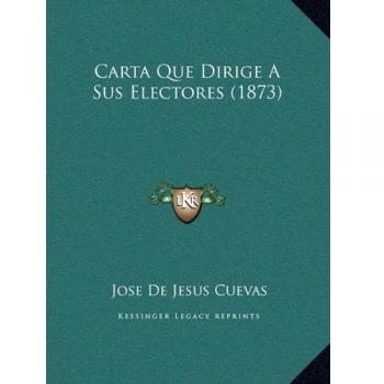 Carta Que Dirige A Sus Electores