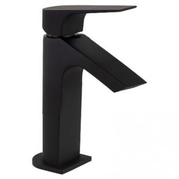 Grifo de Lavabo Monomando Negro Mate con Limitador 5l/min Ahorro de Agua Urban Chic - Ramon Soler