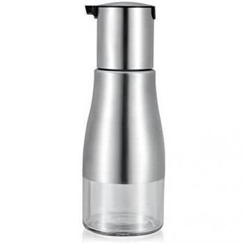 BeGrit 320 ml Bouteille d'huile d'olive, vinaigre / Soy Sauce Distributeur Cruet, en acier inoxydable et en verre