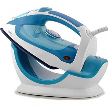Camry CR 5026 Plancha De Vapor con Suela Cerámica, autolimpiable, Filtro Anti Cal, 2200W, 20 W, azul y blanco