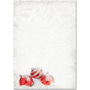Papel de Motivos Navideños Winter Flair, A4, 90 g/m², 100 Hojas, Doble Cara