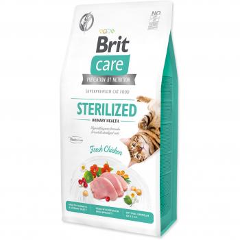 Comida para Gato Brit Care 400g Sin Granos Salud Urinaria Esterilizada