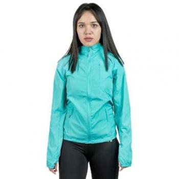 Izas Chaqueta Sidney W Verde mujer, tipo chaqueta, características: color verde, diseño moderno, material ligero y transpirable, cierre frontal con cremallera, bolsillos laterales con cremallera