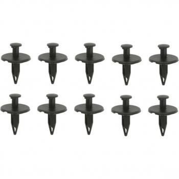 Fijación ROMIX ROM C60339, 10 Piezas - Clip, listón de alta resistencia para sujeción segura, fabricado en material duradero, ideal para uso en proyectos de bricolaje y manualidades