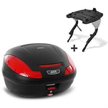 Top Case Set Honda VFR 750 F 94-97 Givi Monolock E470N negro