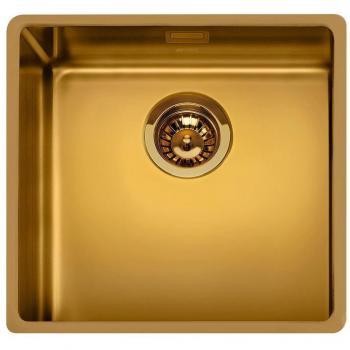 Fregadero Bajo Encimera Smeg VSTR50BRX, 60cm, Una Cubeta, Color Bronce