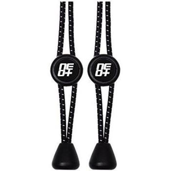 Vendedor UK. paquetes de elástica Lock cordones para correr y triatlón, 1 SET OF BLACK