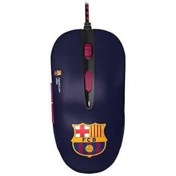 Mars Gaming MMBC, Ratón Gaming Oficial FC Barcelona, Ergonómico, PC/PS4/PS5/XBOX