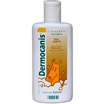 ecuphar Dermocanis Pelo Corto Champú dermatologico para Perros - 250 ml