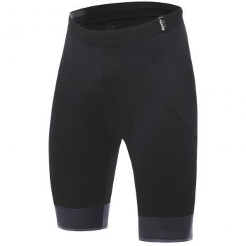 Santini Pantalones Cortos de Ciclismo Scatto para Hombre, Hombre, Pantalones Cortos de Ciclismo, CAS3527XL, Negro, XL