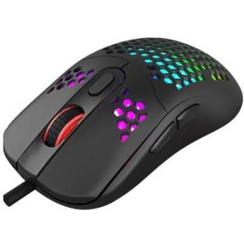 Ratón Gaming Marvo G925 RGB 12000 DPI, 7 Botones, Cableado USB, Negro