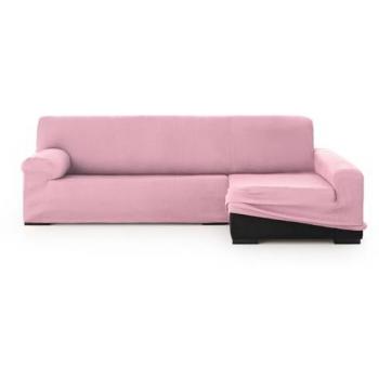 Funda para chaise longue de brazo largo derecho Eysa ULISES Rosa 170 x 110 x 310 cm