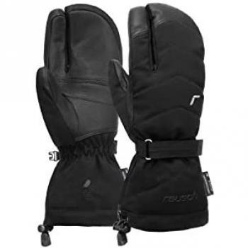 Guantes de esquí Reusch Nadia R-TEX® XT Lobster, manoplas, impermeables, transpirables, aislamiento térmico, diseño tipo lobster para mayor movilidad y calidez