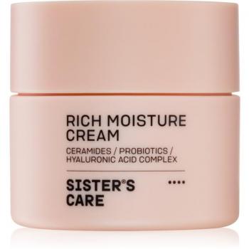 Sister's Aroma Crema Hidratante Facial Rica con Ceramidas, Probióticos y Complejo de Ácido Hialurónico 50ml
