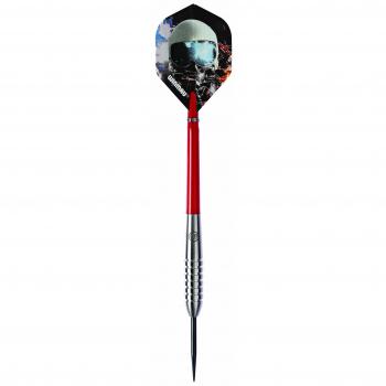 WINMAU Foxfire Set de Dardos de Punta de Acero de Tungsteno 24 Gramos con Prism Alpha Vuelos and Prism Force Ejes