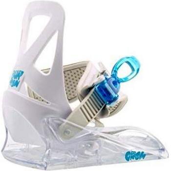 Burton Grom Fijaciones de Snowboard, Niños, White, XS
