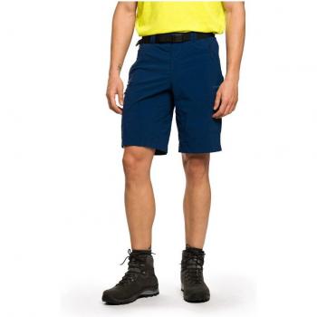 Bermuda de hombre Trangoworld Brunner, pantalones cortos en color azul, ideal para actividades al aire libre, con tejido ligero y transpirable, diseño cómodo y funcional