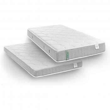 Pack 2 colchones infantil-juvenil de HR 21+13cm Nash Relax
