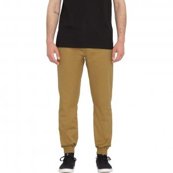Pantalón Volcom Frickin Slim Jogger - Dark Khaki