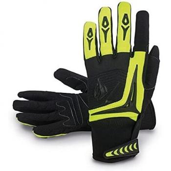 TB Guante de Protección TB 17Mecanix | Guante de Piel Sintética con Refuerzos en Palma, Pulgar e Índice, Cierre con Tira Adhesiva y Puño de Neopreno. Flexible, Transpirable y Resistente - Talla 10