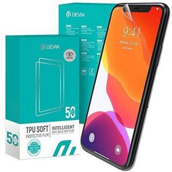 DEVIA® Protector de Pantalla Hidrogel HD Inteligente - Pack con 50 Láminas