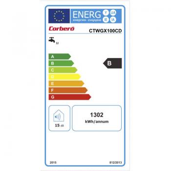Termo Eléctrico Digital CORBERÓ CTWGX100CD