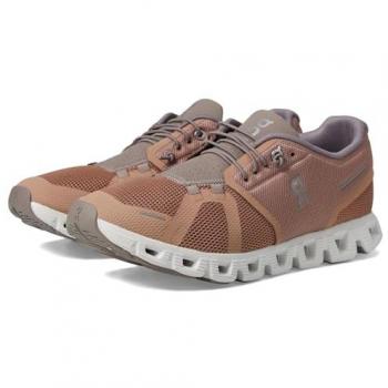 On Cloud 5 Women's Sneakers - Rosebrown/Fog, Size 38
