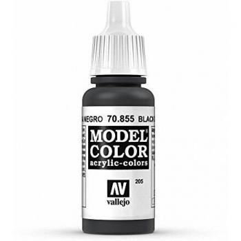 Vallejo Model Color Pintura Acrílica, Negro