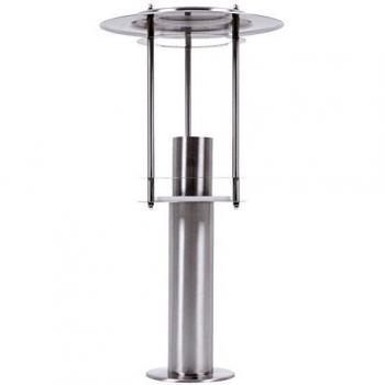 Lámpara de Exterior York 40cm Acero Inoxidable E27 IP44, 1 Foco, Compatible con LED, Max. 40W