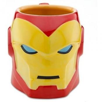 Disney Sculptured Iron Man Mug Brand New Marvel Comics Three-dimensional