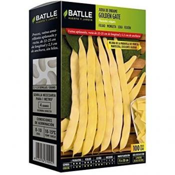 Semillas Leguminosas - Judía de enrame Golden Gate 100g - Batlle