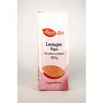 LENTEJAS ROJAS BIO 500 gr