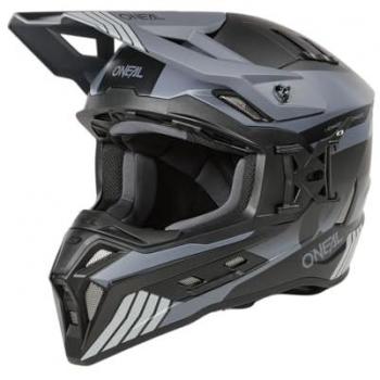 Casco de Motocross Oneal EX-SRS Hitch Negro Gris Talla S