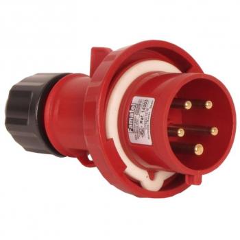 Clavija aérea 3P+N+T 32A 400V IP67